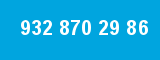 932 870 29 86 932 870 29 86